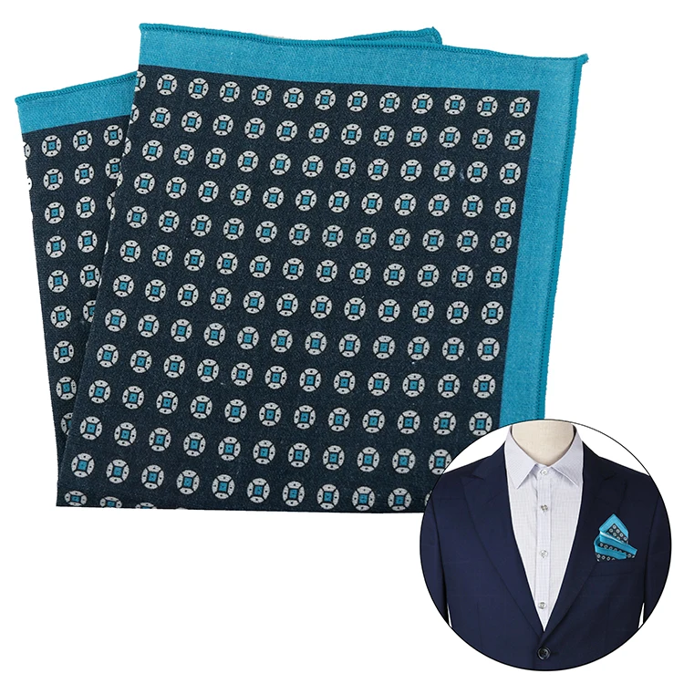 Tailor Smith Pocket Square Linen Business Handkerchief, Gift