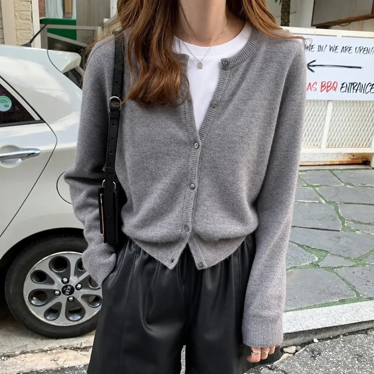 Woman Autumn Winter Casual Knitwear Top 2026 Cardigan Women Sweater Single Breasted Long Sleeve Solid Knitted Outerwear