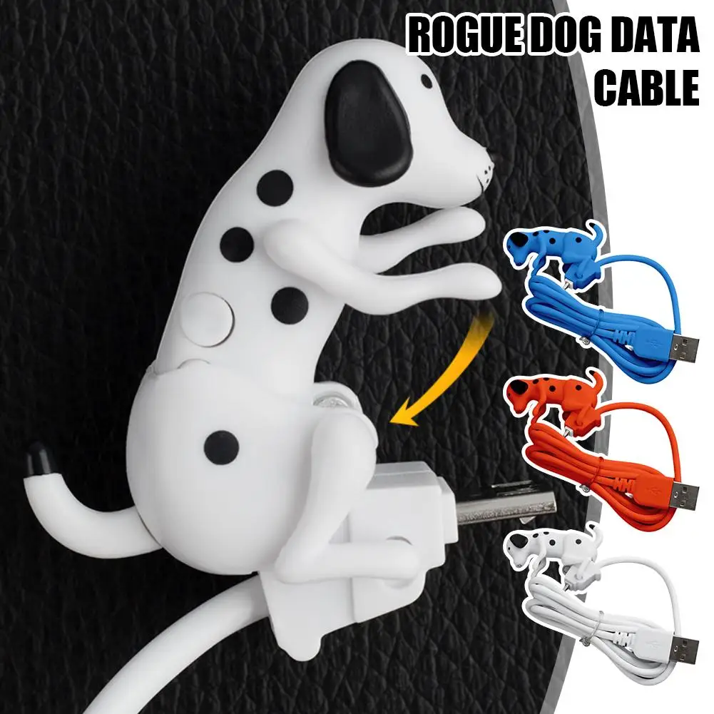 New Stray Dog Charging Cable Dog Smartphone Usb C Cable Humping Wire Type-c Phone Charger Spot Gift Dog Type-c Cable Mini R8e0