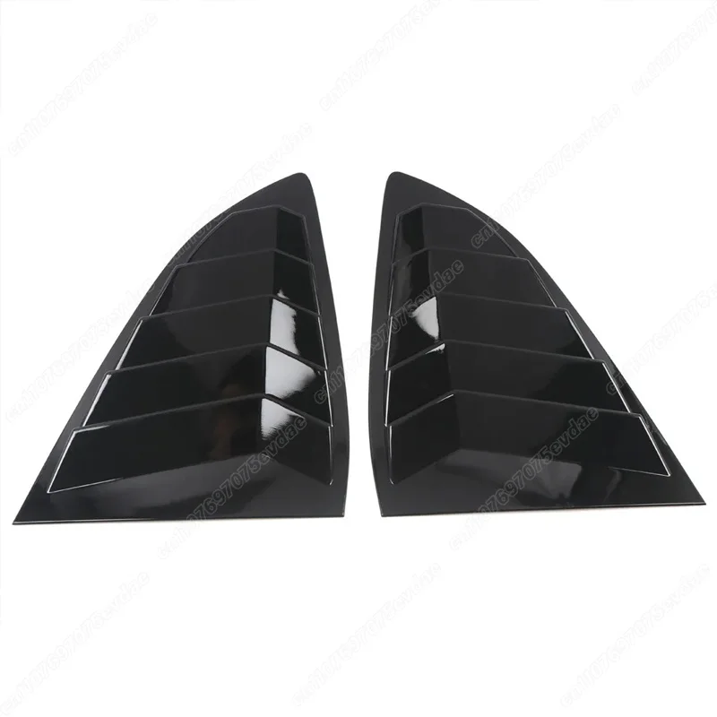 For Honda BREEZE CRV 2017 2018 2019 Rear Louver Window Side Shutter Cover Rear Triangle Window Vent Scoop Blind Car Accessories - view 3
