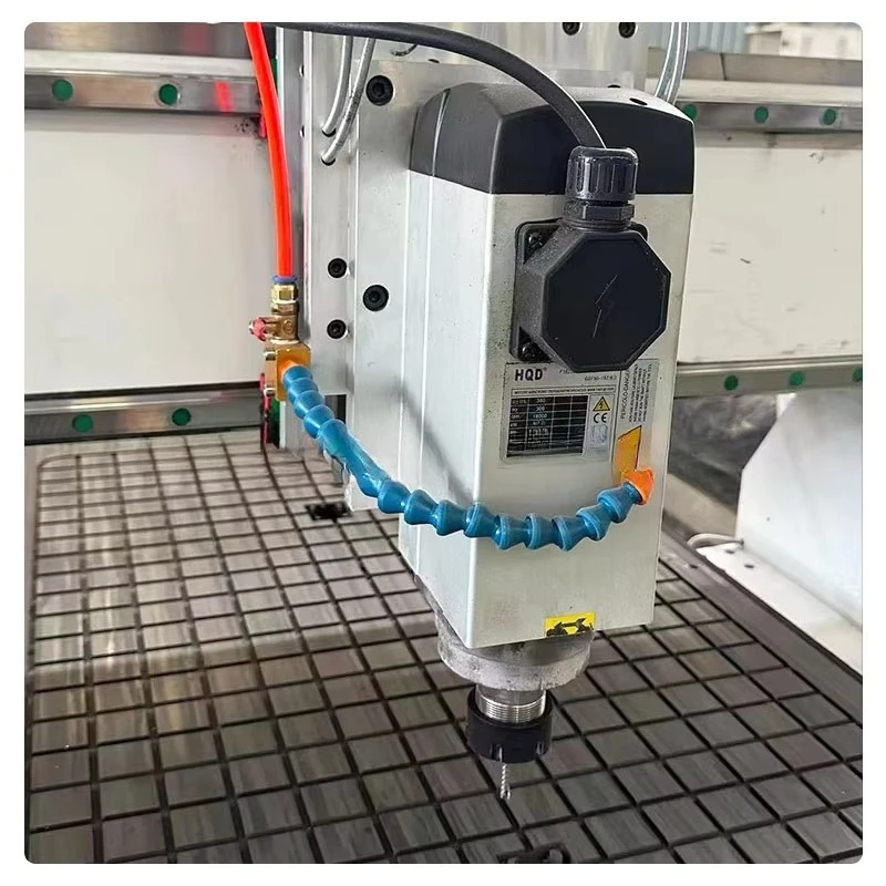 HQD 6kw CNC Router Milling Air Cooling Spindle 6kw Spindle for Woodworking GDF60-18Z/6.0