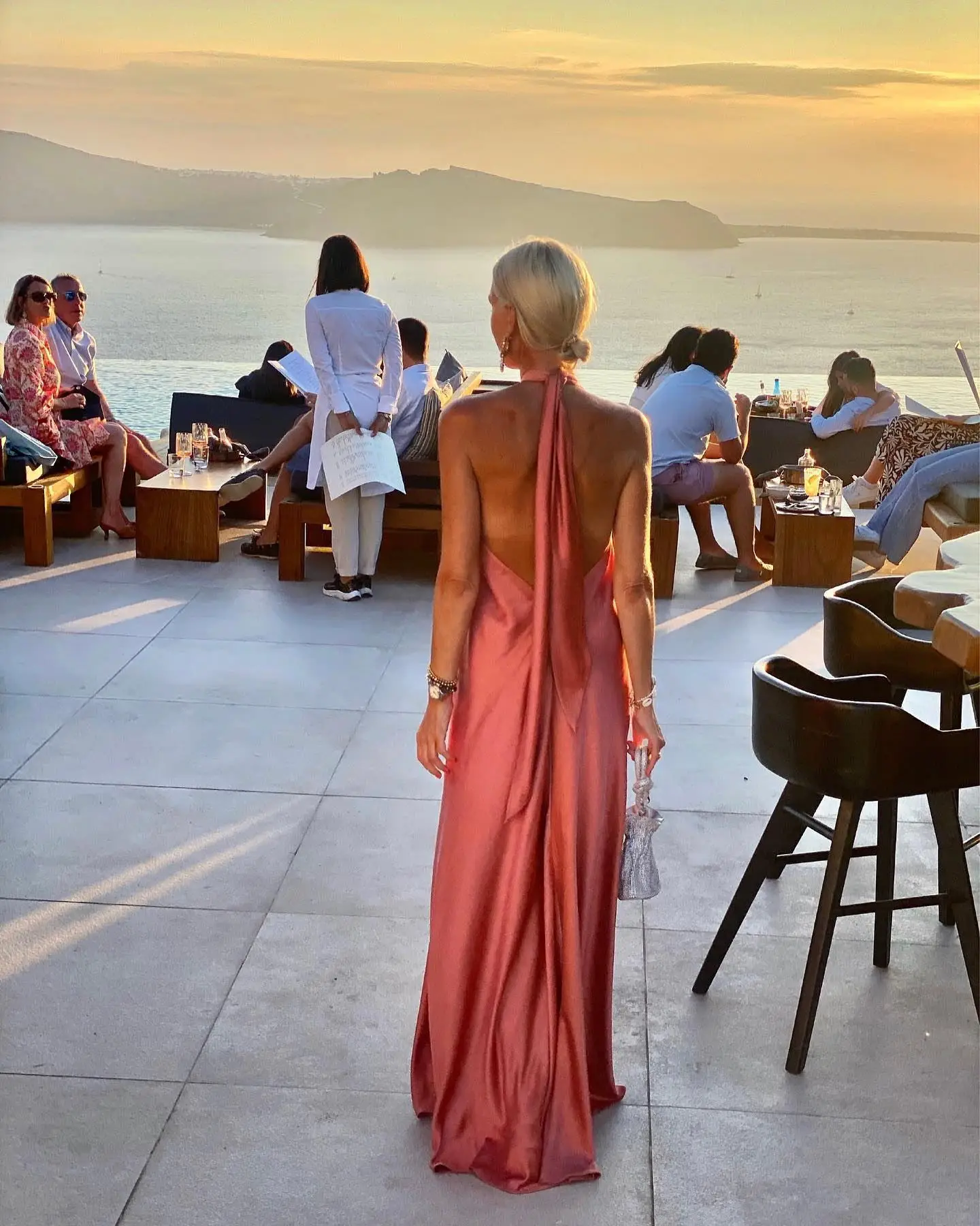 Cetim ter vestido dr verão sexy elegância feminina alça de cetim saia longa dr oco para fora bal até o chão vestido de noite