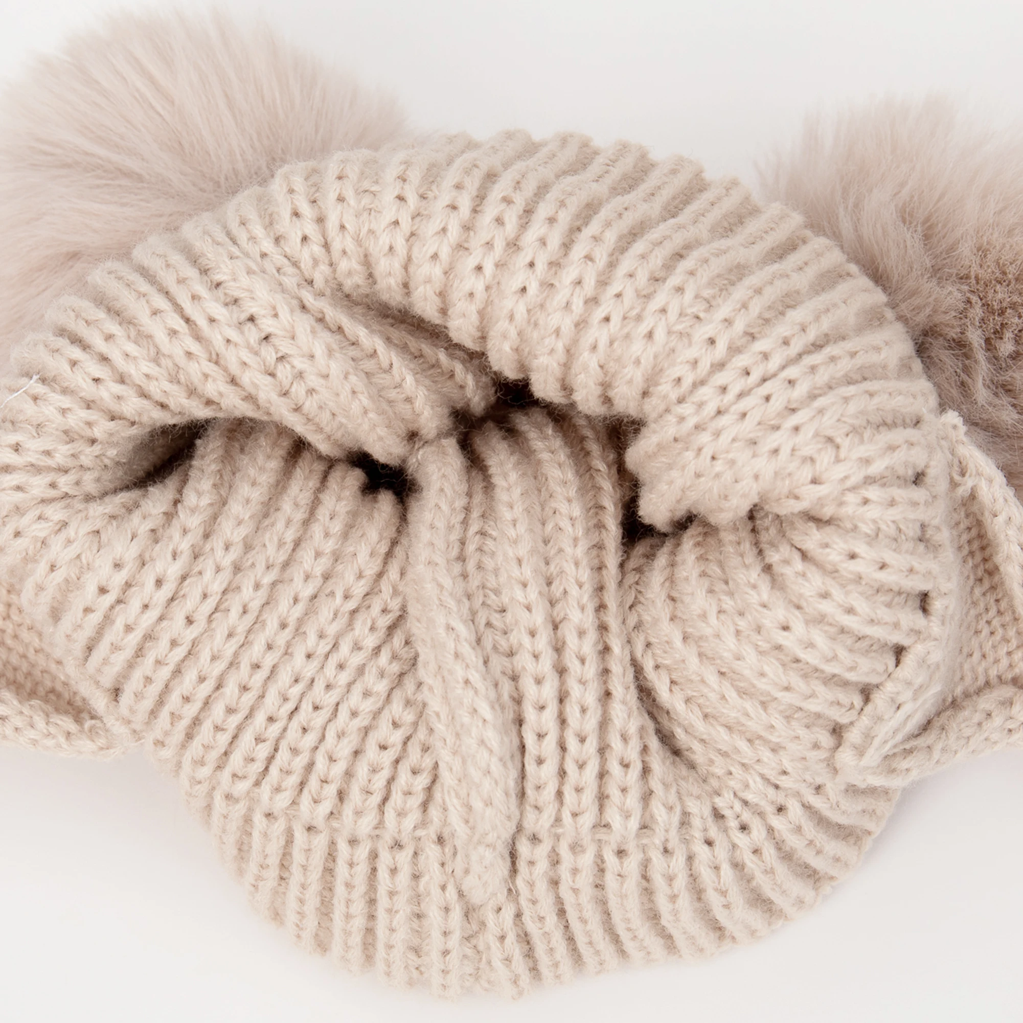 Pompom Winter Baby Hoedjes Schattige Mutsen Petten Beer Oorbescherming Gebreide Jongens Meisjes Headwraps Warm Kids Gehaakte Baby Kind Hoofddeksels