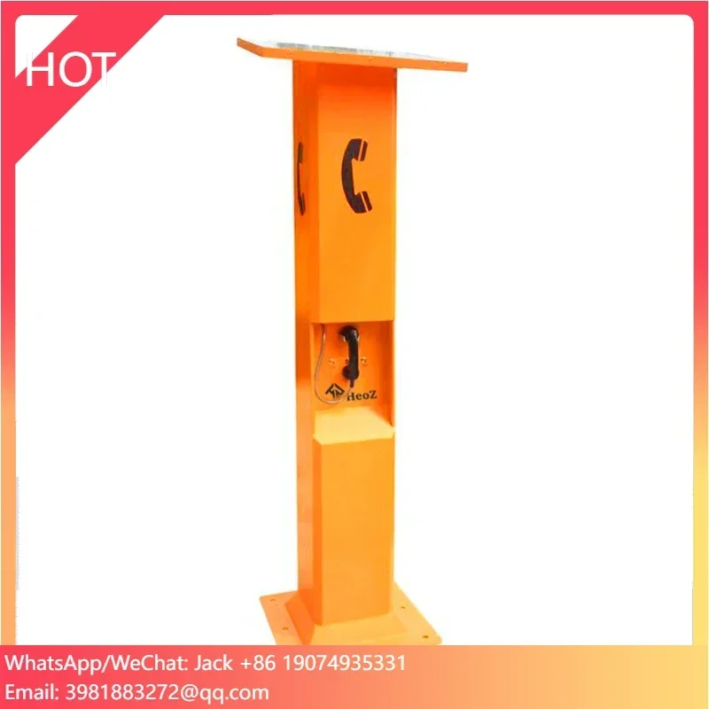 

GSM Call Box Handfree Phone Station Blue Light Emergency Telephone Tower Interfone Camera For Highway