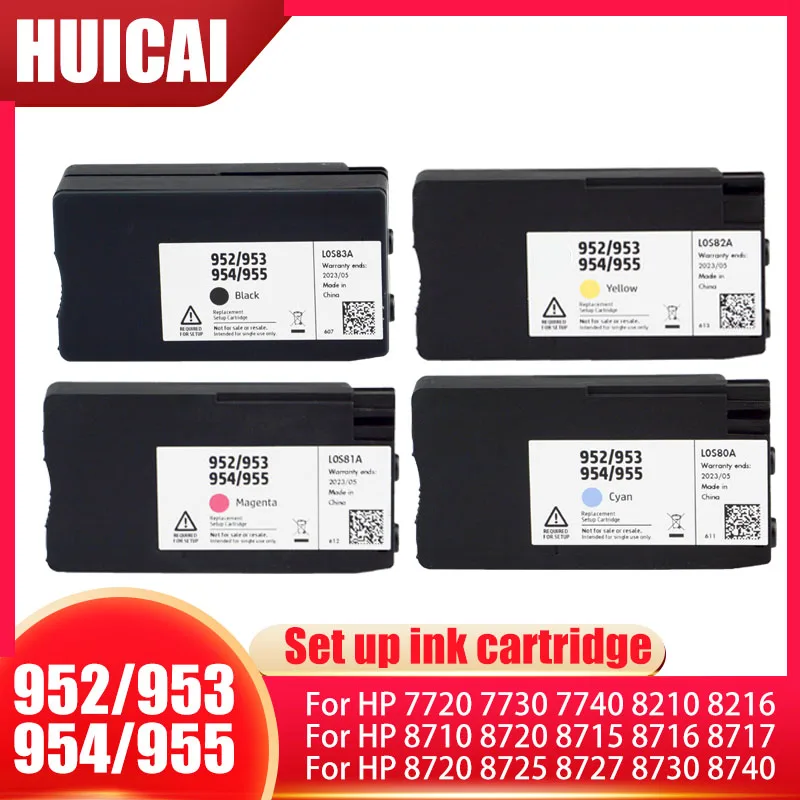 

For HP 952 953 954 955 Set up Ink Cartridge for hp7740 7730 7720 8210 8216 8710 8720 8730 8740 Printer cartridge