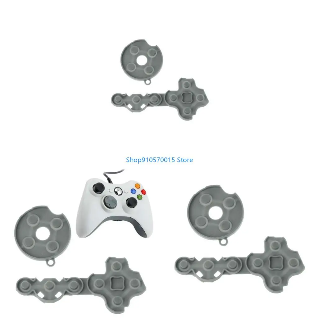 B95C for Grey Conductive Silicon Rubber Pads For Wireless Controller Replace