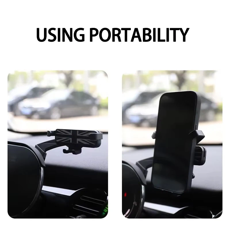 New Car Phone Holder Support Dashboard LCD Screen For MINI Cooper F56 F55 F54 F60 GPS Bracket Stand Interior Auto Accsesories