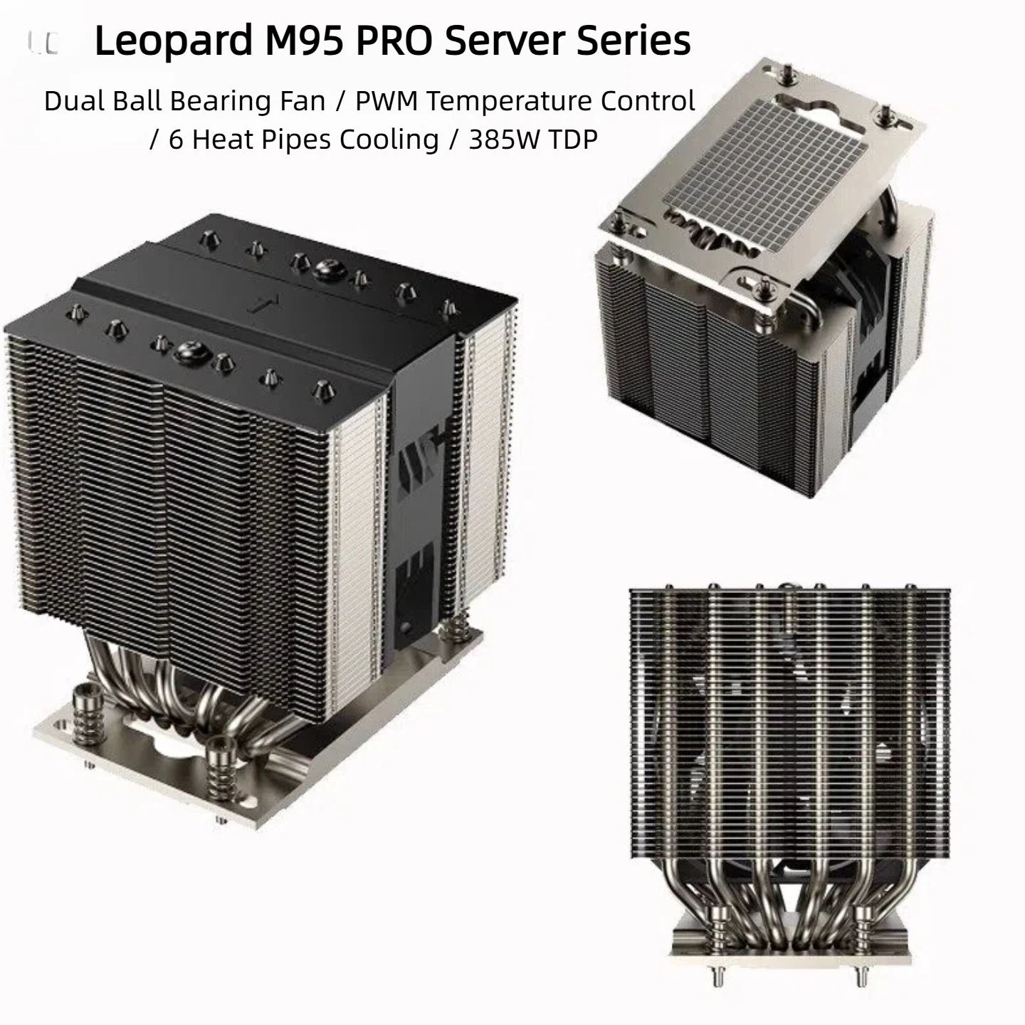

M95 PRO 6 Heat Pipe SP3 TR4 SP5 SP6 4189 4677 4U Server CPU Heatsink Fan