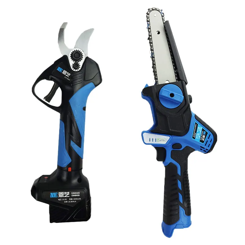 32mm Cordless Brushless Electric Pruning Shears Secateur For 21V 2Ah Battery