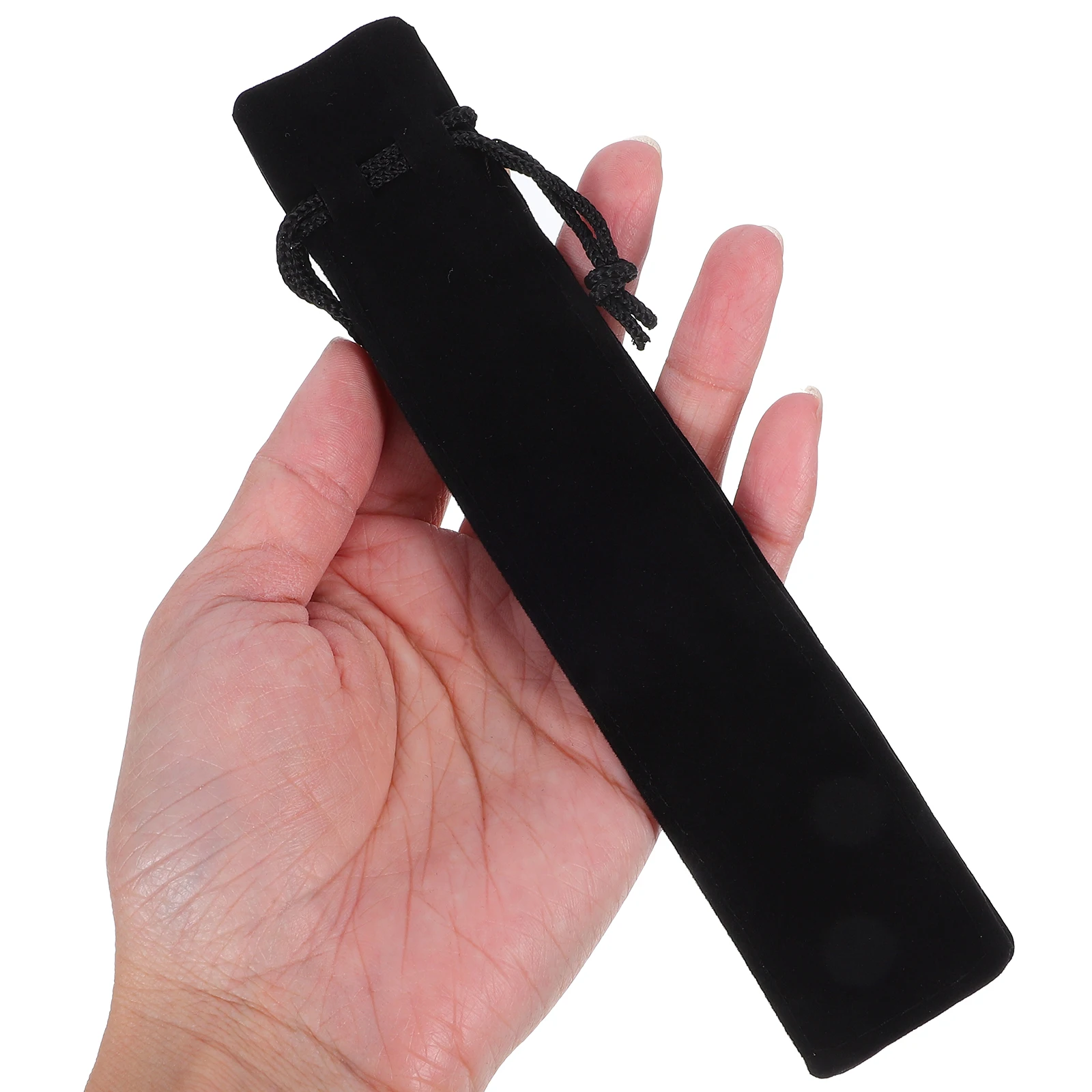 100 Uds. Bolsas de lana para bolígrafos para pequeñas empresas, estuche de lápices estético, joyería para hombre