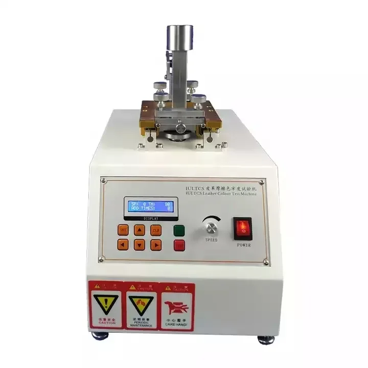 Leather Abrasive Testing machine Leather Rub test equipment IULTCS Rubbing Color Fastness Crocking Tester