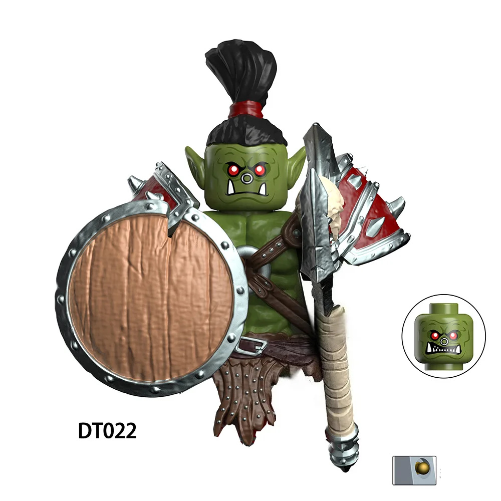 외국 무역 상품 DT8905 중년 시리즈 몬스터 피규어 퍼즐 조립 블록 장난감 장식품