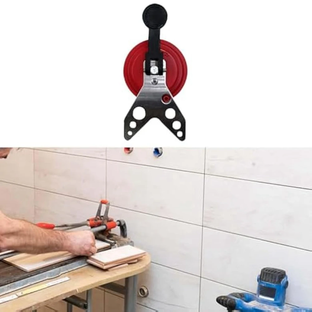 ABNP Tile Glass Openings Locator, Tile Glass Hole Saws Core Bit Guide With Suction Base, Drillings Position Tool Accessories