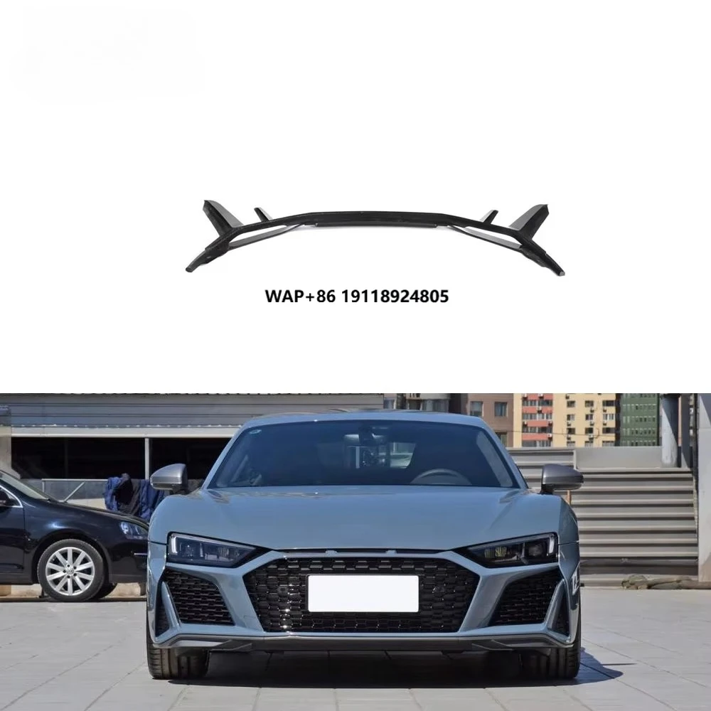 

Dry Carbon Fiber R8 V10 Car Front Lip For R8 V10 Performance Coupe 2-door 2023