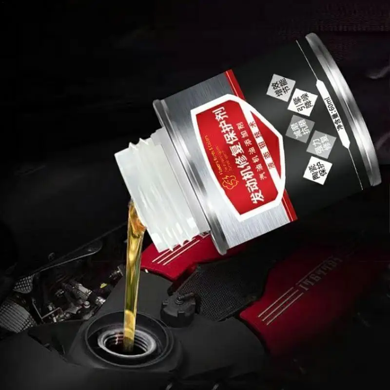 Engine Anti-Wear Agent Auto Engine Restoration Protectant 80ml Car Boosts Engine Performance Anti-Shaking Protector for Noise