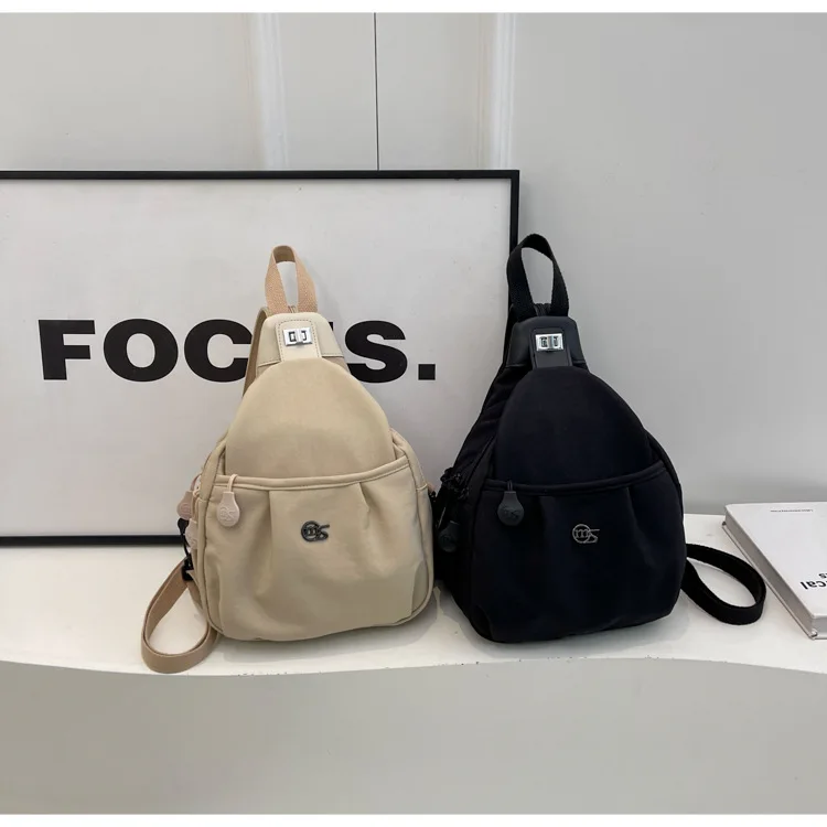 

Travel backpack, women's chest bag, light commuting, crossbody dual-purpose single-shoulder small backpack