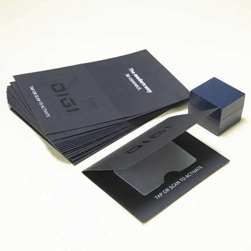 Diseño gratuito, logotipo personalizado, Sobres, regalo VIP, caja de tarjeta de crédito, funda negra, tarjeta de invitación comercial, embalaje de sobre