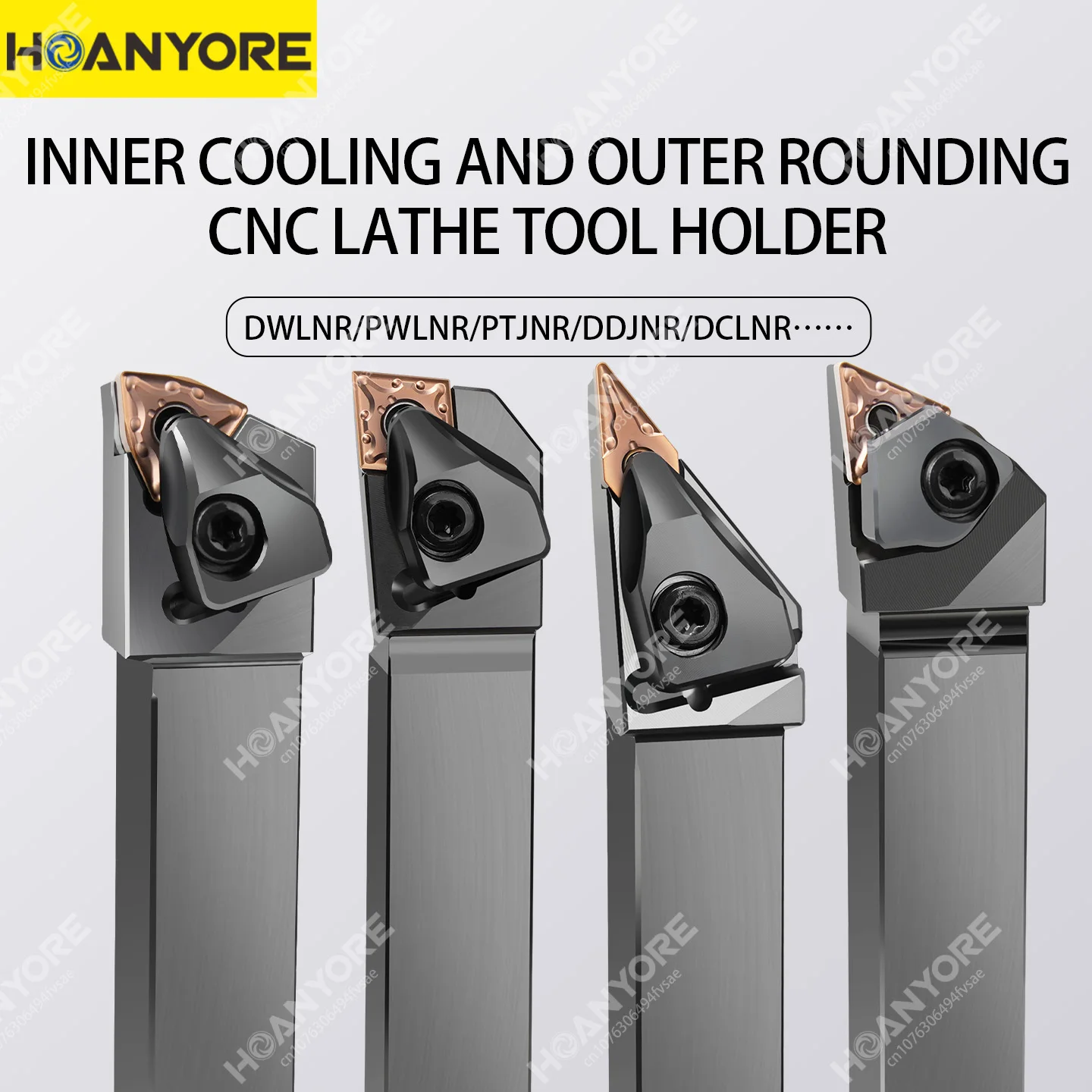 

CNC Tool Holder for External Turning Tools DWLNR/PWLNR20 Peach-Shaped End Face External Turning Tool Holder for Lathes