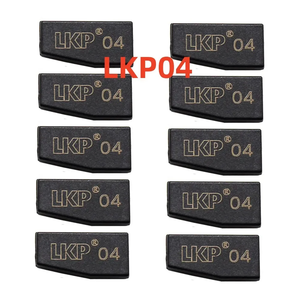 LKP04 Ceramic Carbon Transponder Chip para Toyota, Chave do carro remoto automático original, LKP-04, 128 bits para H Tango, 5pcs por lote