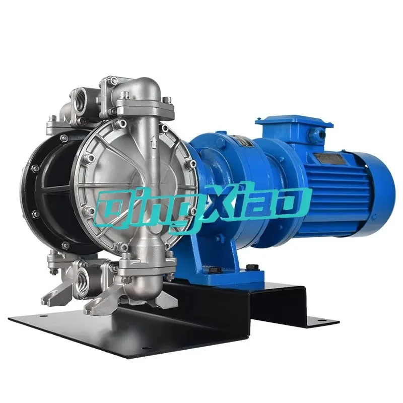 304 Stainless Steel Electric Diaphragm Pump High Efficiency Pneumatic Industrial Pump For Fluid Transfer Processing Applications
