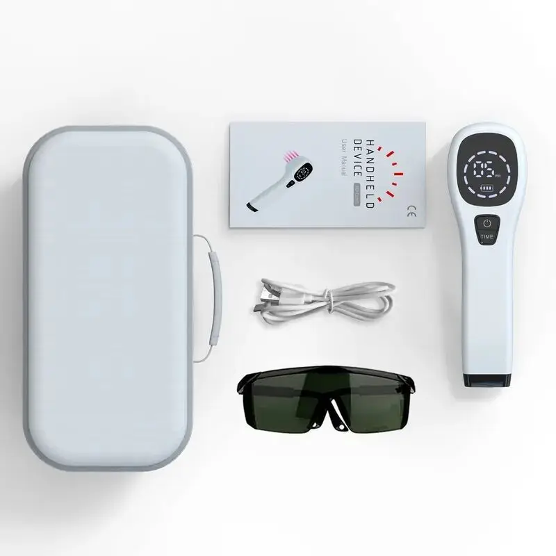 KTS Lichaamspijn Lasertherapie Apparaat 2x808nm LLLT Fysiotherapie Apparatuur voor Knie Pijnbestrijding Artritis Bevroren schouder Huisdier Pijn