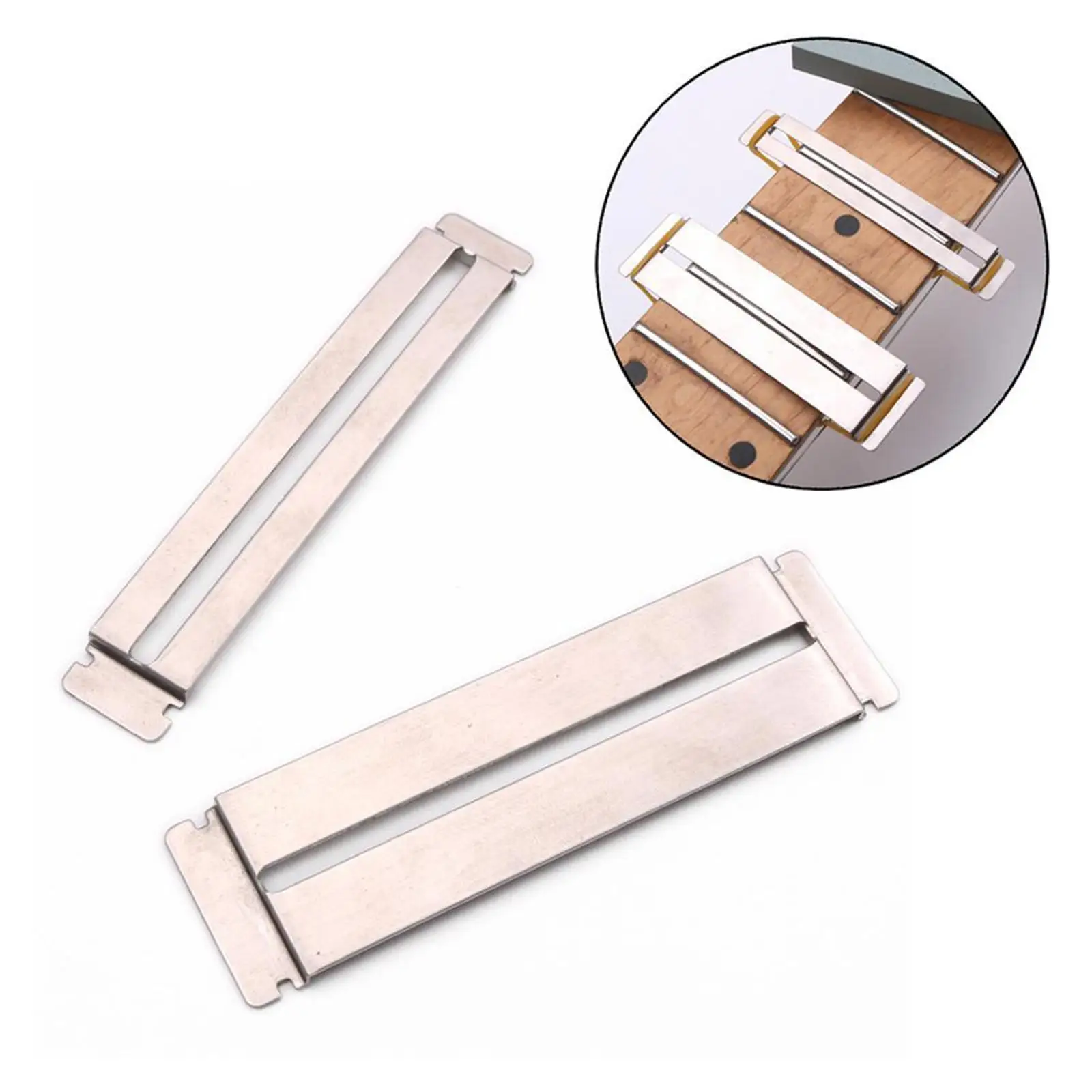 Fret Polishing Kit with Grinding Stone and Fingerboard Guards Guitar Repair Accessory for Acoustic Electric Guitar Luthier Tools view 6