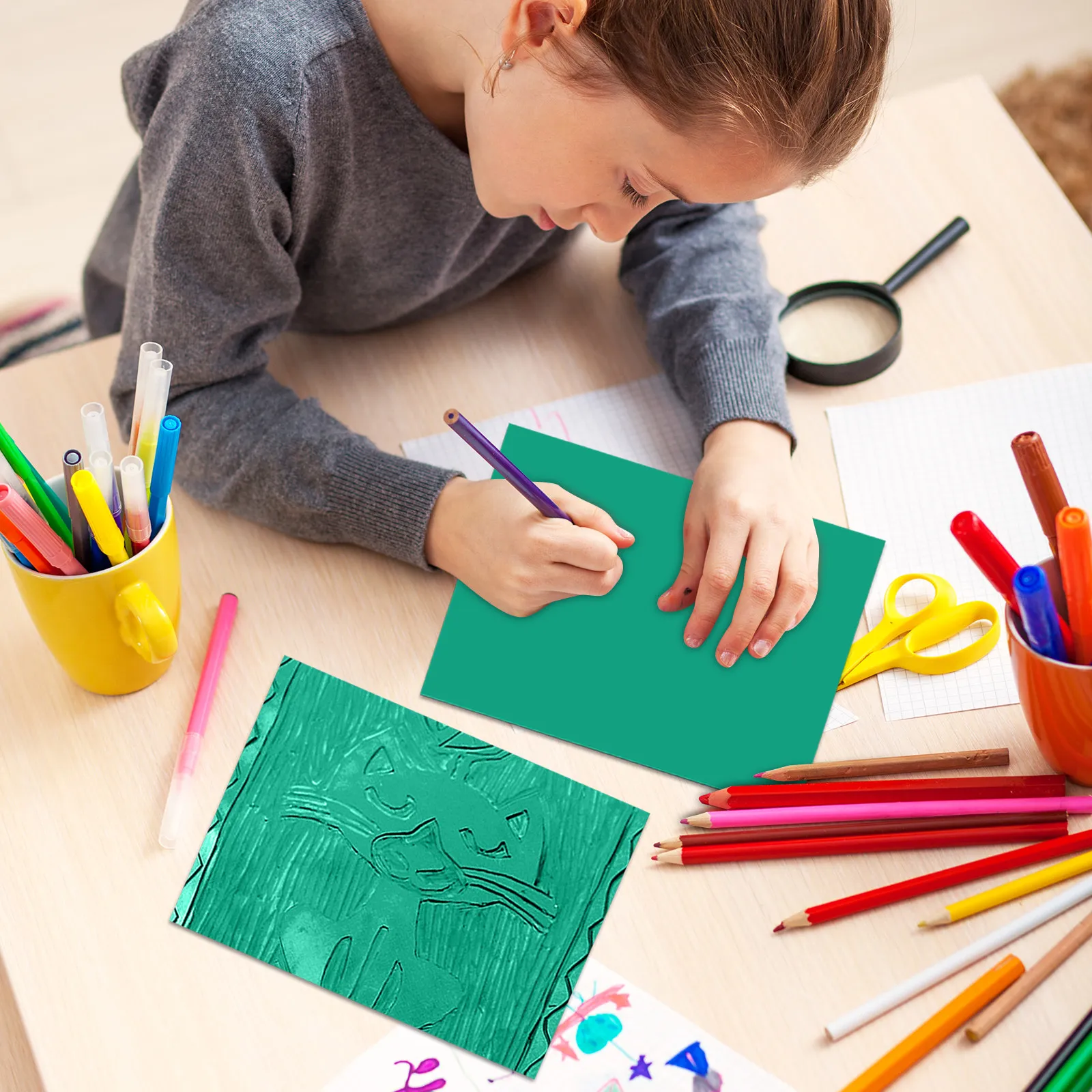 4Pcs Engraving Plat…