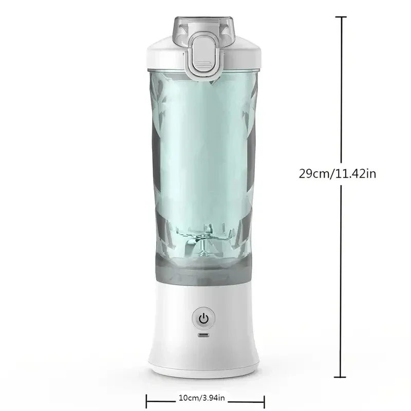 Xiaomi Portable Blender 600ML Electric Juicer Fruit Mixers 4000mAh USB Rechargeable Smoothie Mini Blender Personal Juicer