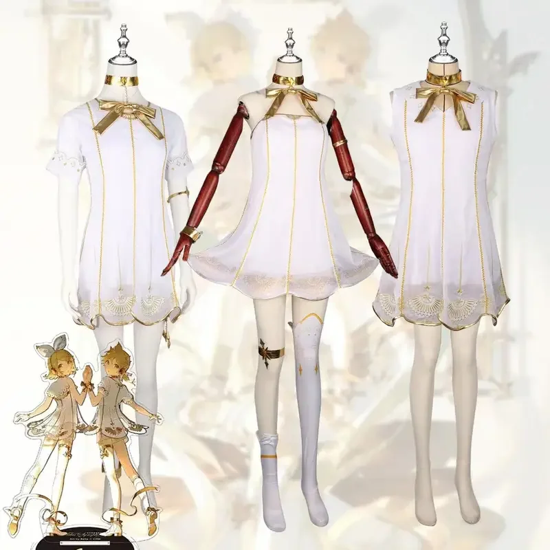 SN55Cosplay Miku Symphony Women's Dresses, Jingyin Gemini, anime Animation Dress@54WE