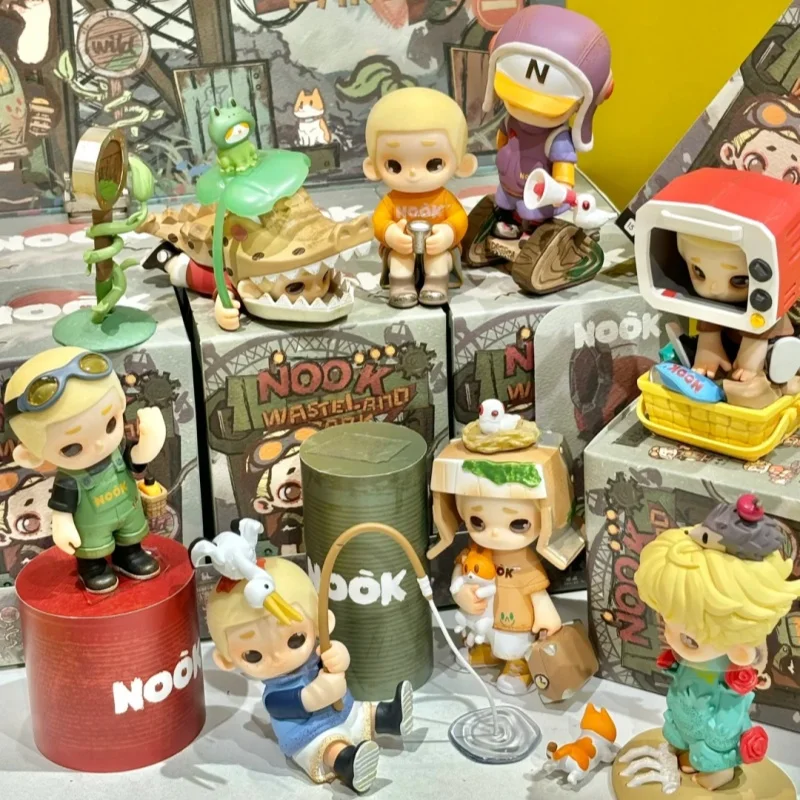 

52 игрушки Nook Park Series слепая коробка милая аниме-фигурка мультфильм настольный домашний декор трендовая коллекционная игрушка Mystery Box подарок для девочки