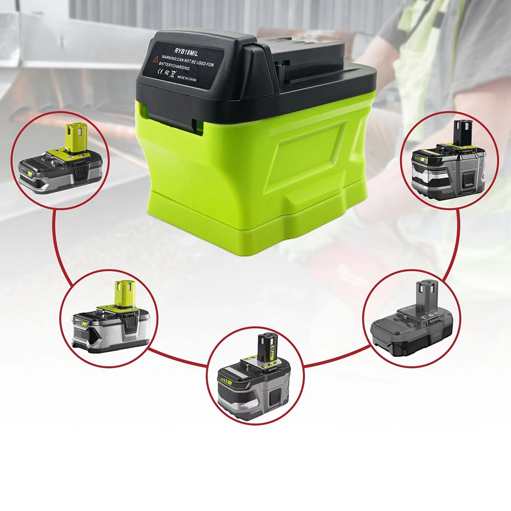 

Адаптер батареи для RYB18DW 18 В для Dewalt для Einhell 20 В Max, преобразователь батареи для аксессуаров для электроинструментов