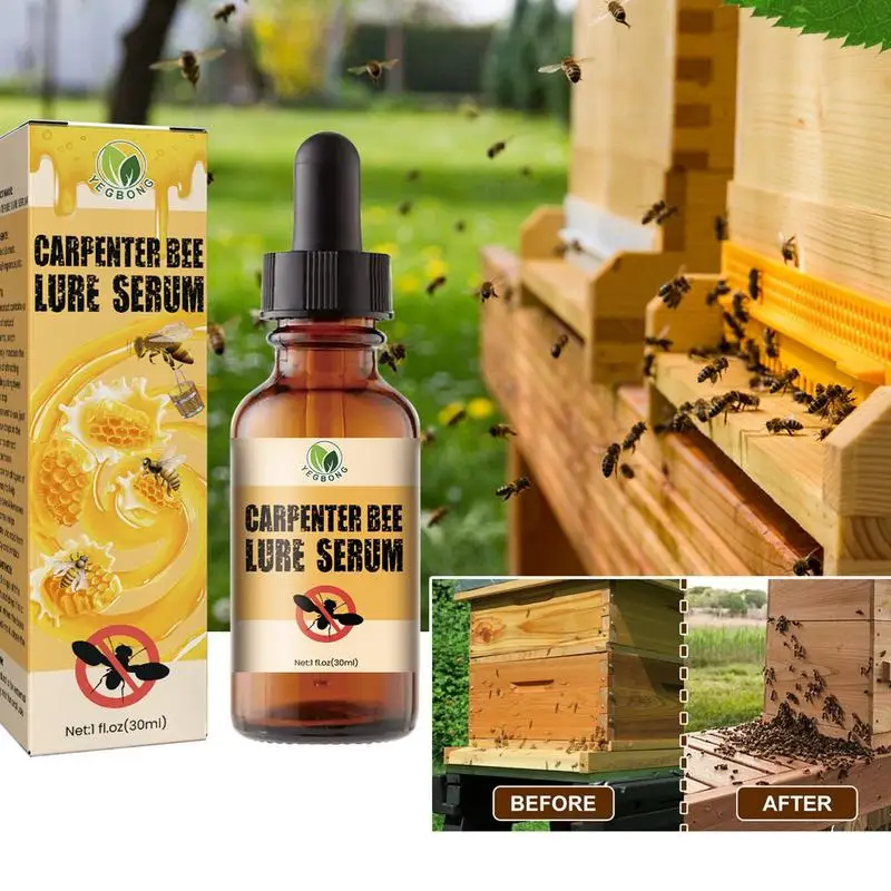 30ml Bee Easy Attractant Essence Lure Bait Honey Tool Trap Honey Pots Bee Beekeeping Hive Attract Colony Bee