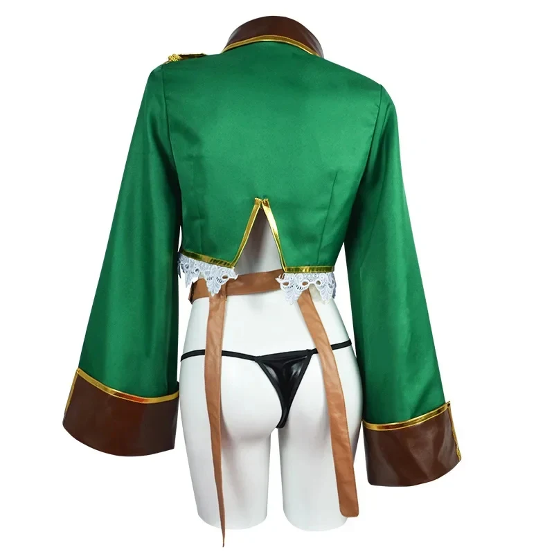 

✜2026❤ Anime Araga Kiwi Cosplay Costumes I Admire Magical Girls, And... Leopard Armor Combat Uniform Set Gushing Over Magical ✚