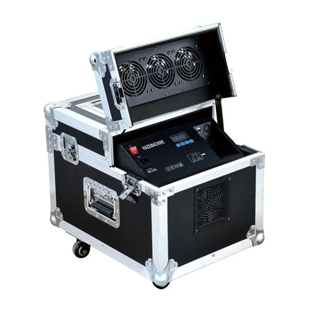 

with flight case 600w or 900w Double Fog Machine dmx Haze Machine Stage Special Effects For Performance Party Wedding