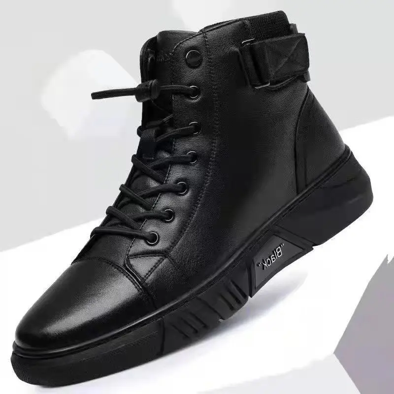 Trendy 2025 Warm New Winter Man Shoes Casual Offers Size 44 Original Deals Hot Selling Cheap Low Price Y2k Fashion Boots for Men