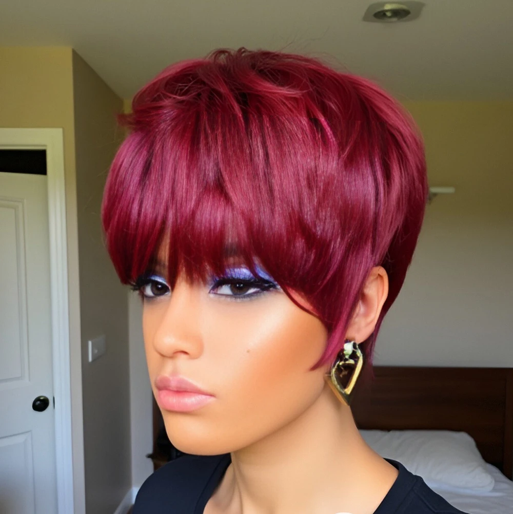 99J Burgundy Red Sh… - image