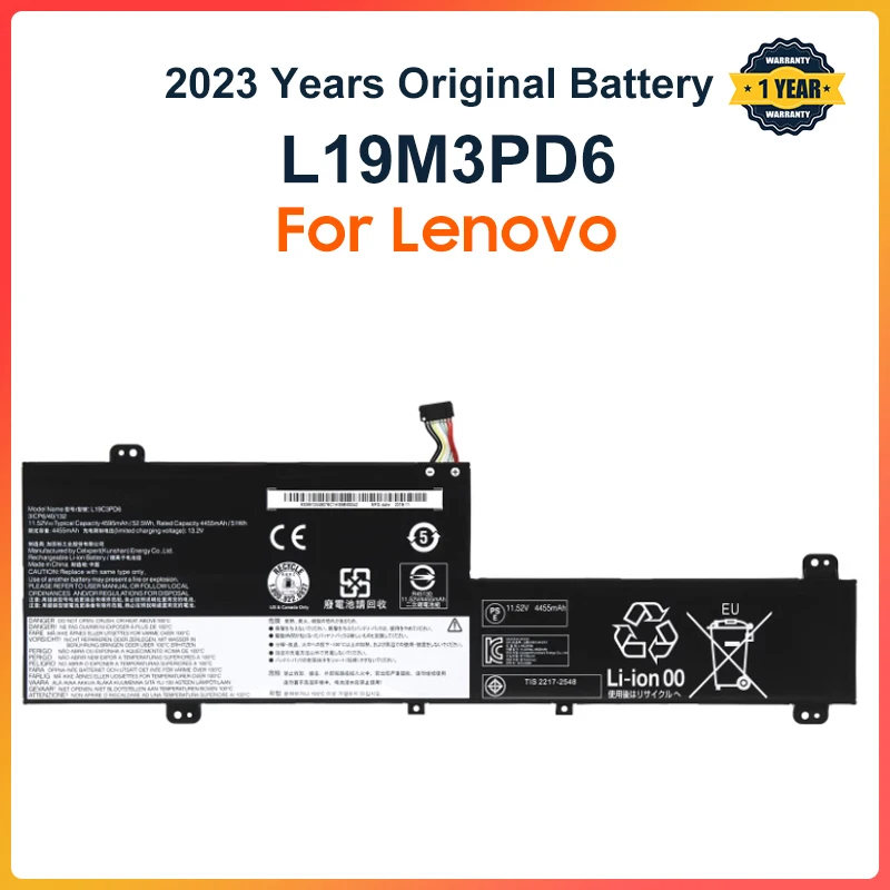 Imagem -01 - Bateria do Portátil para Lenovo Ideapad Flex L19m3pd6 L19l3pd6 514iil05 5-14itl05 5-14are05 5-14alc05 5-15iil05 5-15alc05 bateria do portatil para lenovo ideapad flex l19m3pd6 l19l3pd6 514iil05 5 14itl05 5 14are05 5 14alc05 5 15iil05 5 15alc05 01