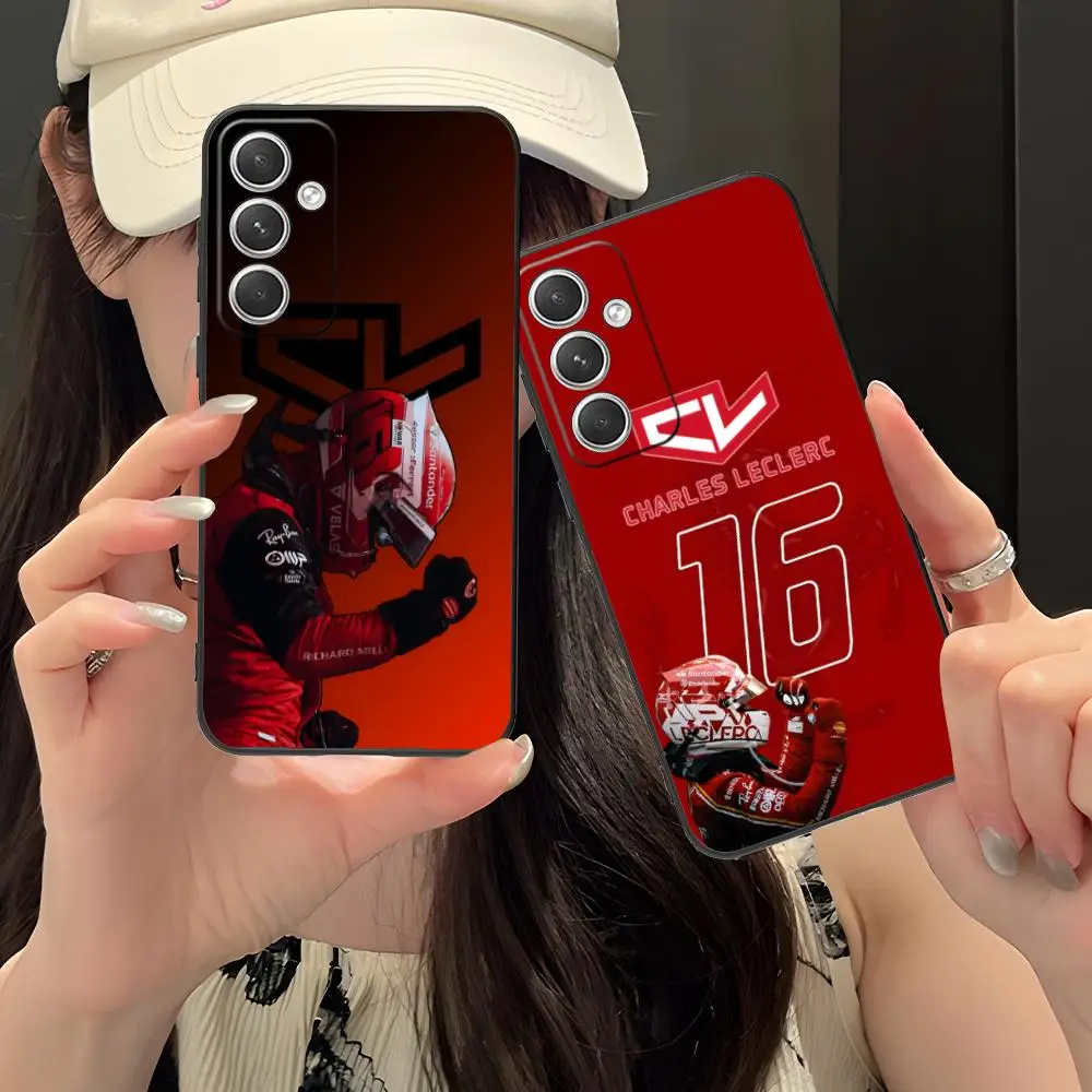 Fm Charles-S C-Leclerc Mobile Phone Case for Samsung Galaxy S26 S25 S24 S23 S22 S21 S20 Note20 Plus FE Ultra Colorful Cover