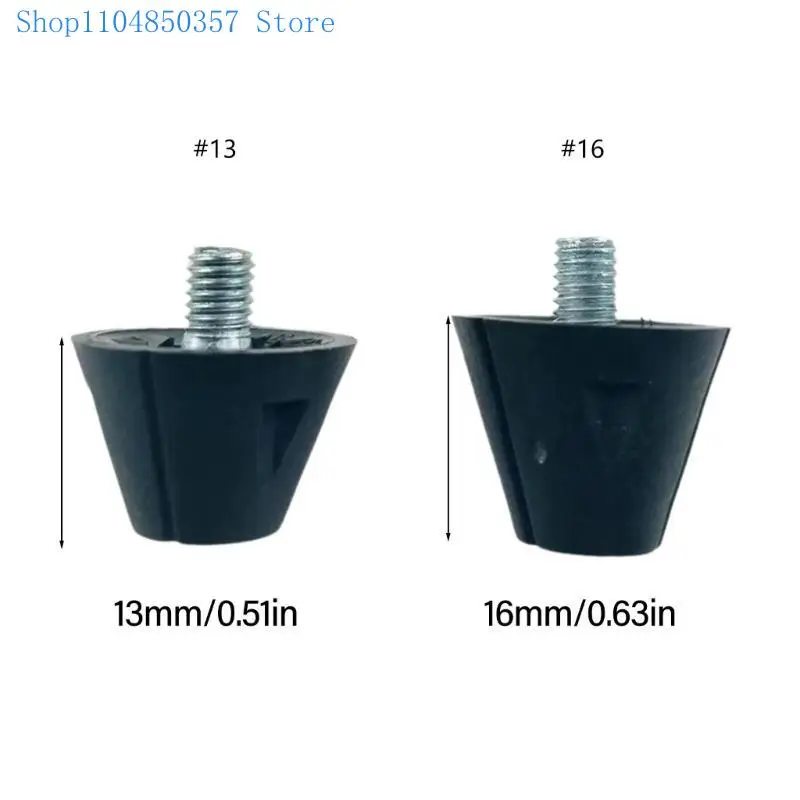 5asd 12Pcs Plastic Replacements Football Studs Replacement Set Football Boot Studs Football Soccer Studs for Football Boot