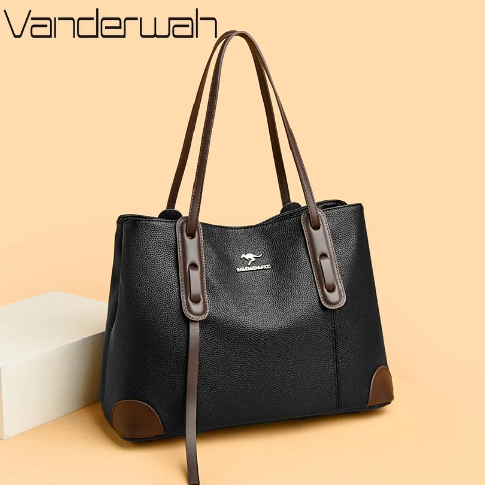 

Luxury Designer Handbag Woman Bags Shoulder Bags for Women Fashion Large Capacity Soft Leather Ladies Casual Tote Bag Sac A Main