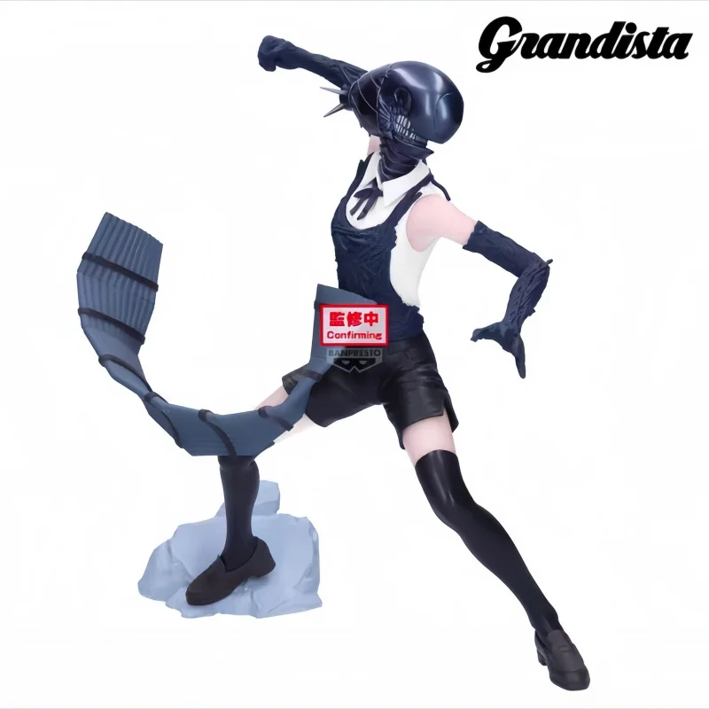 Véritable Bandai Banpresto tronçonneuse homme Grandista Reze PVC Original Anime Figure modèle Garage Kit Collection ornement jouets cadeaux