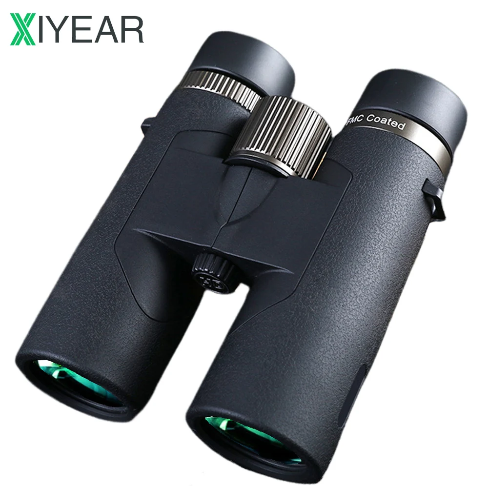 10×42 Binoculars With BAK4 Prism FMC Lens High Power Life Waterproof HD Compact Binoculars For Bird Watching Hunting Hiking