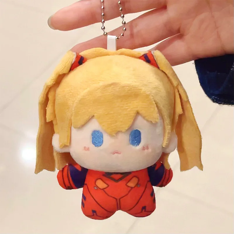 Jouet en peluche Asuka Ayanami Rei, Neon Genesis OligAnime, pendentif créatif Kawaii mignon, accessoires de sac, cadeau d'anniversaire, 10cm