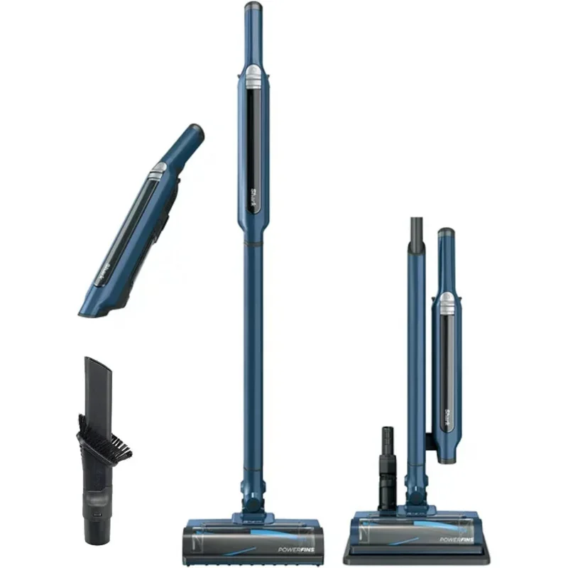 QWShark WS620 Wandvac System Ultra-Lightweight Powerful Cordless Stick Vacuum with Boost Mode,Charging Dock,Graphite