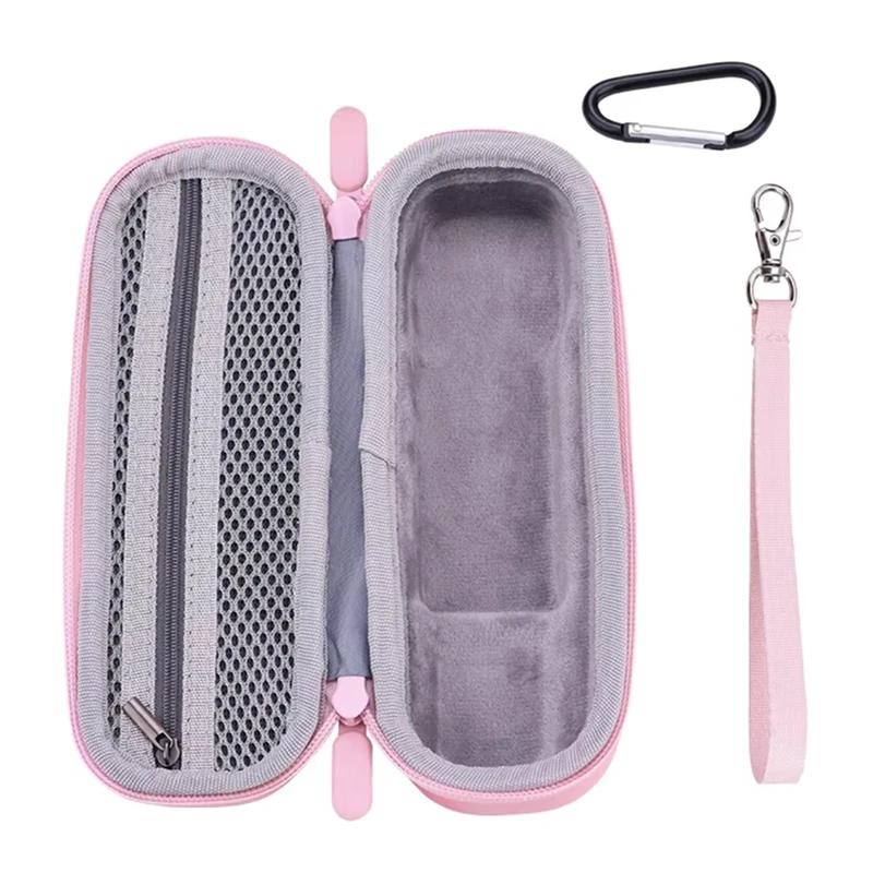 

Pink Storage Bag For DJI Osmo Pocket 3 Portable Handbag PU Anti-Scratch Protective Box For Pocket 3 Camera Storage Bag-ABJU