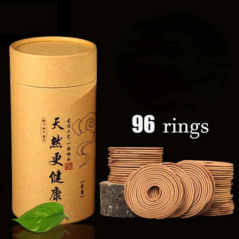 

Y Natural 96 Rigns Coil Incense In Box Bulk Sale Anti-Odour 4 Hours Living Room Round Incense Optional Incense Burner Ceramic