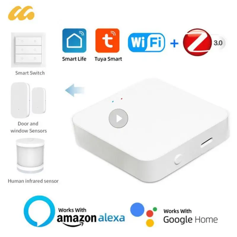 Tuya Bluetooth Gateway Hub Smart Home Bridge Support Fingerbot And Tuya Bluetooth Device Work With Smart Life App Remote Control