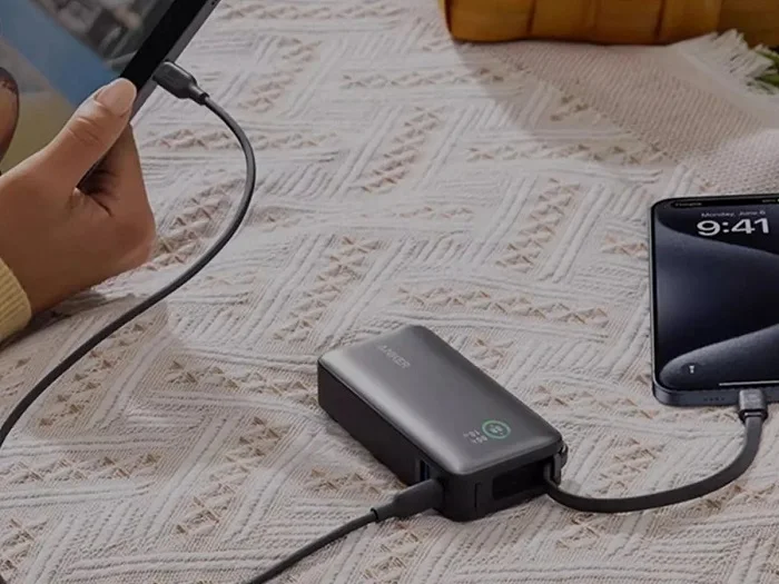 Reliable and efficient, the Anker power bank ensures your devices stay powered, featuring advanced charging and safety technology.
