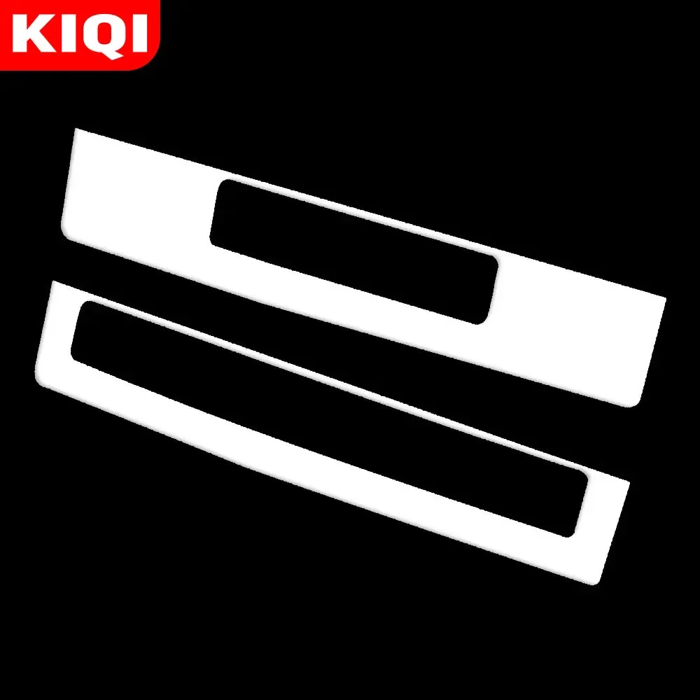 KIQI Car Stainless Steel Front Reading Light Frame for Chevrolet Cruze Sedan Hatchback 2009 - 2015 Roof Reading Lamp Cover Trim