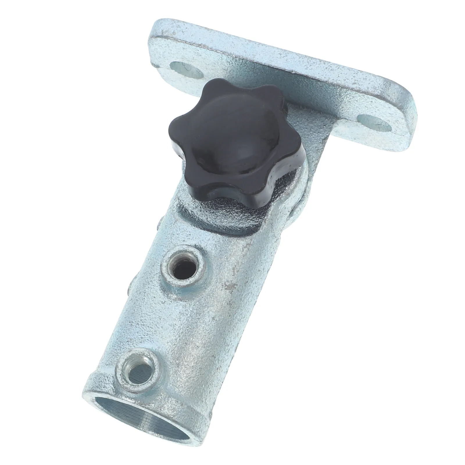 Flagpole Base Plate 180 Degree Adjustable Metal Deck Mount Flag Pole Holder Wall Mount for Outdoor Usa 250Th Anniversary Banner